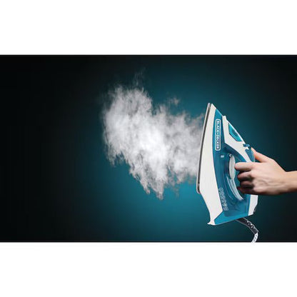 Black & Decker X1575 220 volt Steam Iron 1600 Watts 220 v 240 volts 50 hz - 220 - Electronics