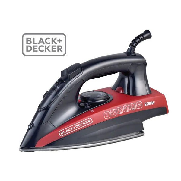 Black & Decker X2200 220 volt Steam Iron 2200 Watts 220v 240 volts 50 hz - 220 - Electronics