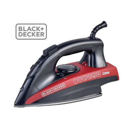 Black & Decker X2200 220 volt Steam Iron 2200 Watts 220v 240 volts 50 hz - 220 - Electronics