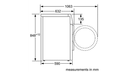Bosch 220 volt 50 hz washer 9 KG size WAN28209220v 220v 240 volts 50 hz - 220 - Electronics