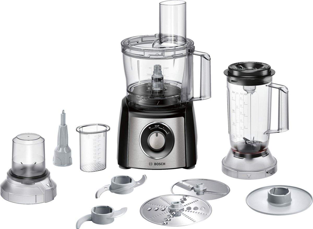 BOSCH 220 volt Food Processor with Blender Grinder 220v 240 volts 50 hz MCM3501MGB - 220 - Electronics