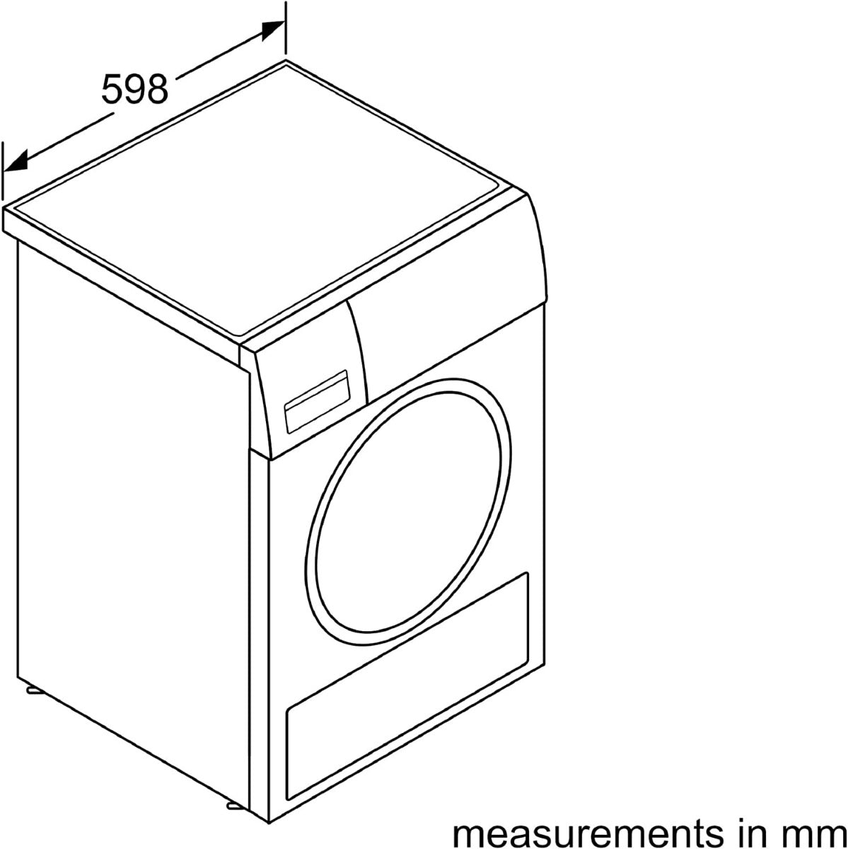 Bosch 220 volts 50 hz 9 KG dryer self condensing heat pump tumble dryer 220v 240 volts 50hz - 220 - Electronics