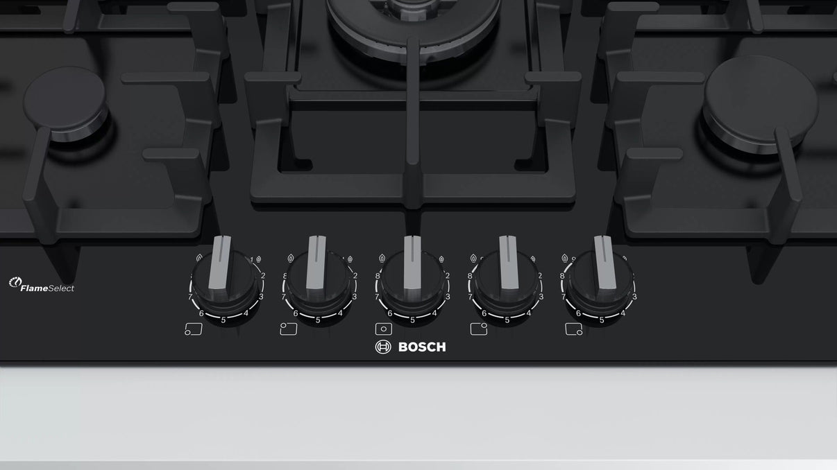 Bosch 220 volts PPQ7AB90UK Gas Cooktop 75cm 30 Inch 5 Burner Cooktop 220v 240 volts - 220 - Electronics