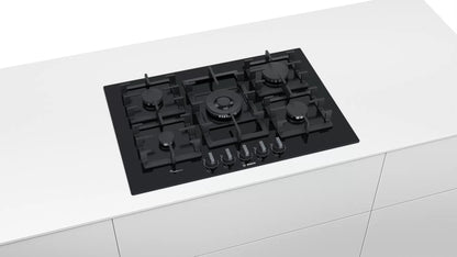Bosch 220 volts PPQ7AB90UK Gas Cooktop 75cm 30 Inch 5 Burner Cooktop 220v 240 volts - 220 - Electronics