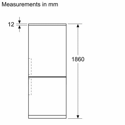Bosch KGN362LDFG 220 volt bottom mount refrigerator 13 CU FT Silver Finish Refrigerator 220v 240 volts 50 hz - 220 - Electronics