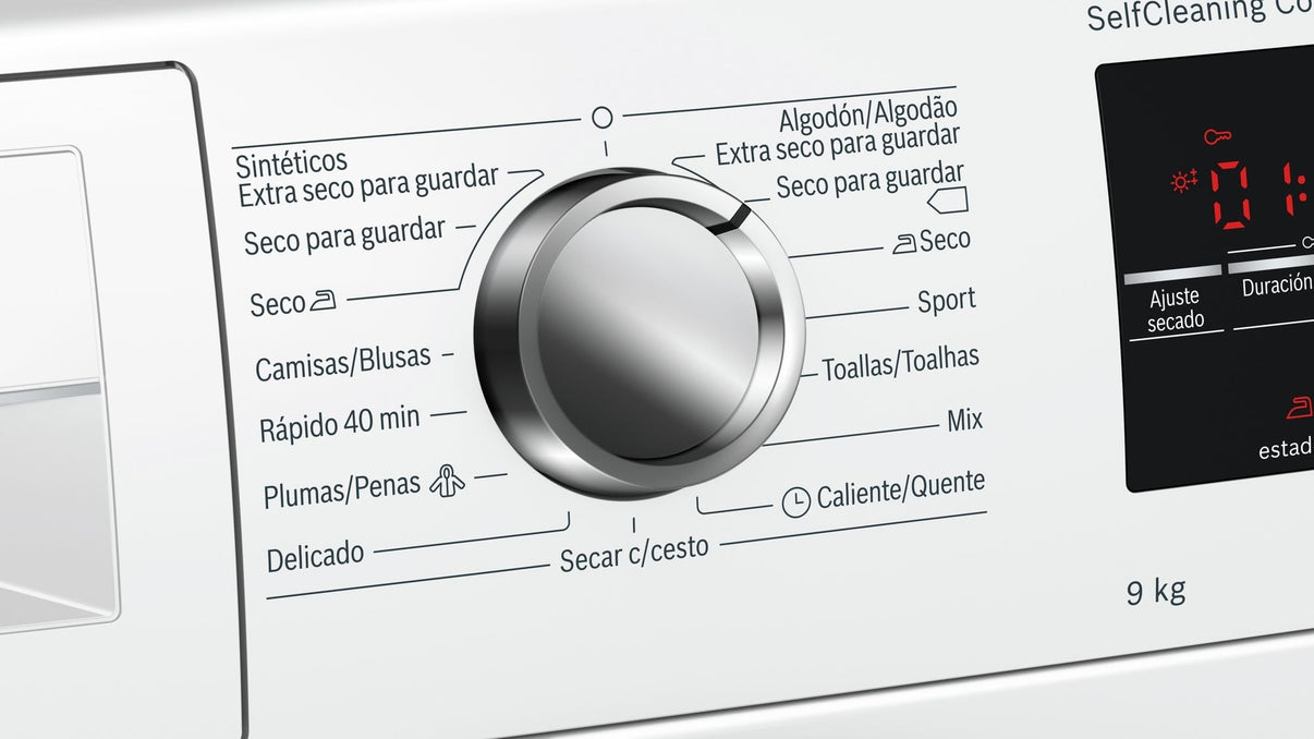 Bosch WAT28461/WTG86400 220v 50hz Front Load Washer/Dryer Combo Pack - 220 - Electronics