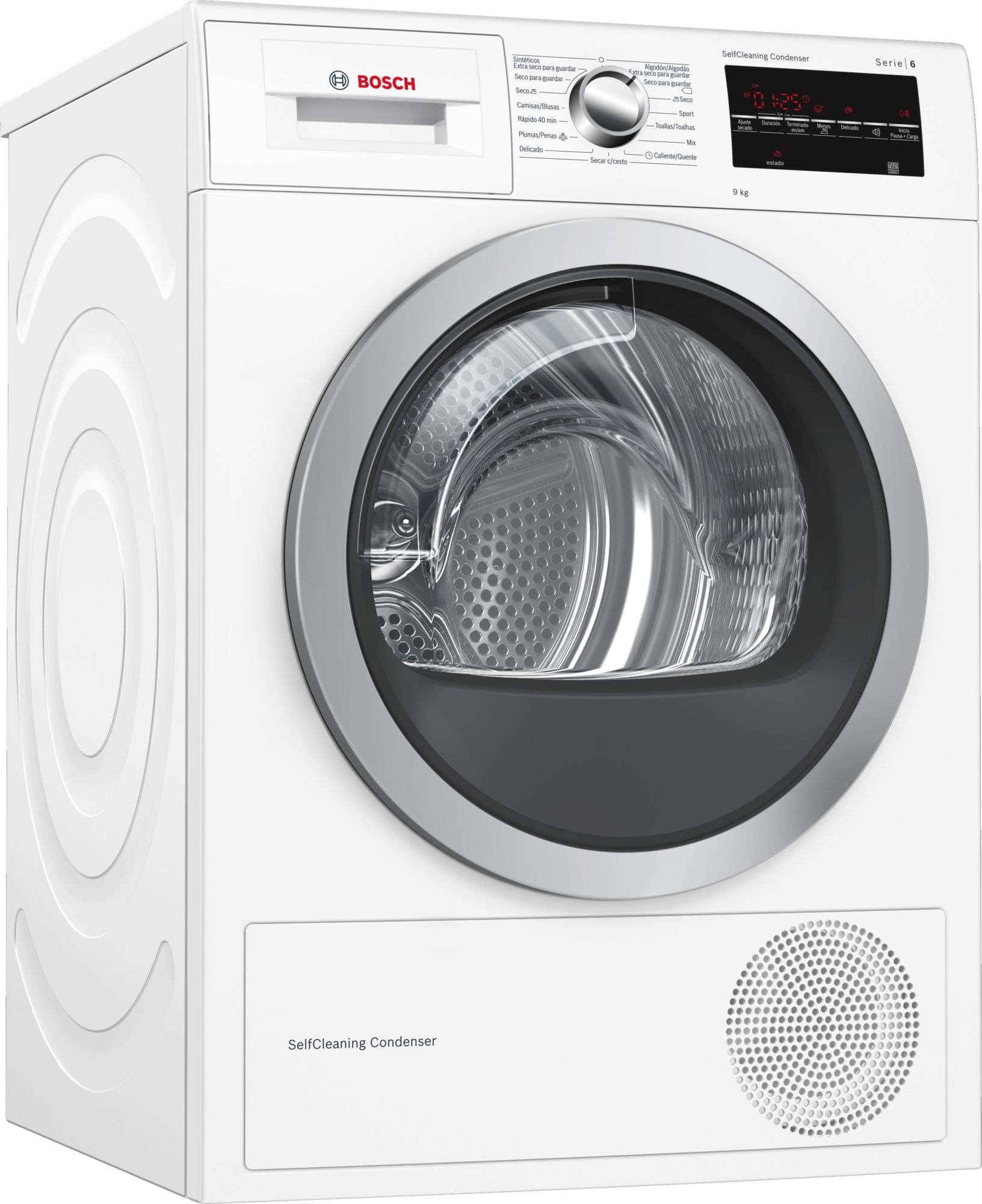 Bosch WAT28461/WTG86400 220v 50hz Front Load Washer/Dryer Combo Pack - 220 - Electronics