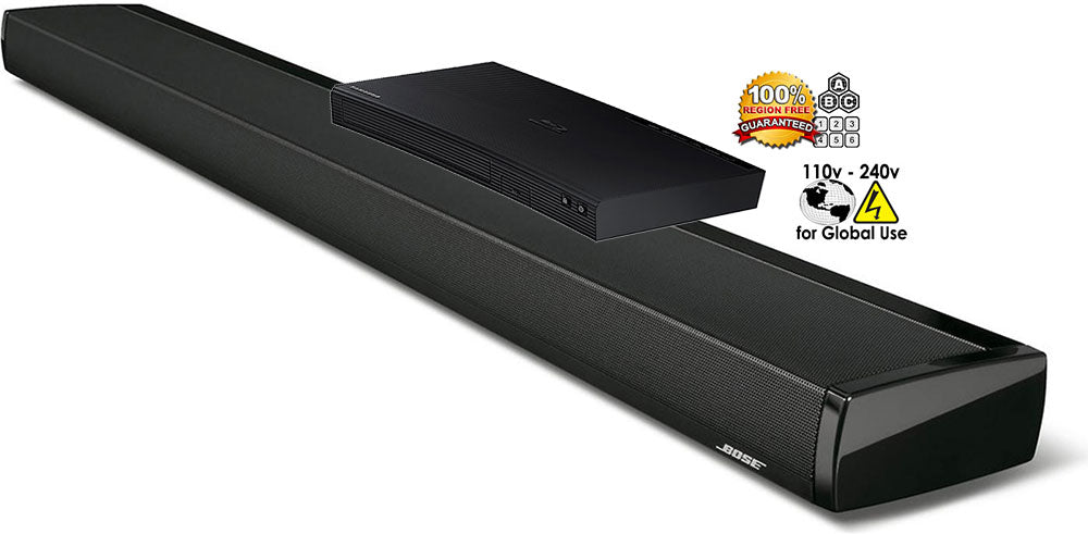 Samsung BD-J5100 Region Free Blu Ray Player with Bose(R) CineMate(R) 130 Home Theater System 110 - 220 240 volts