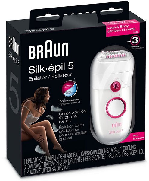 Braun 5280 Epil 5 Epilator 220 - 240 Volts - 220v volt electronics