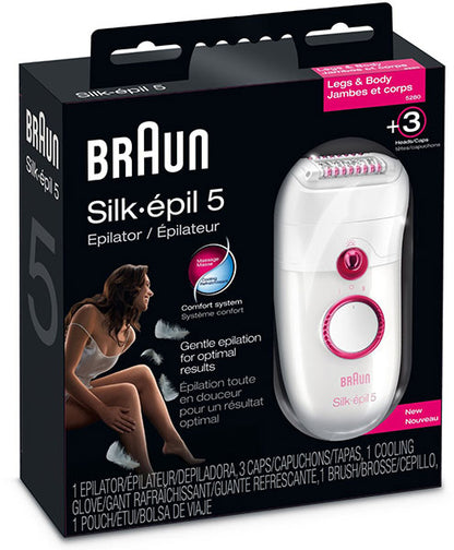 Braun 5280 Epil 5 Epilator 220-240 Volts