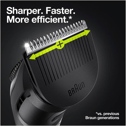 Braun BT3300 220v Euro Plug Cordless Beard Trimmer With 20 Length Settings 220 volt - 220v volt electronics