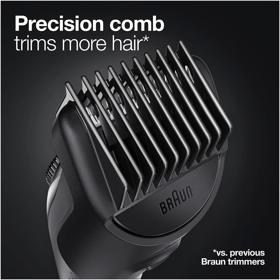 Braun BT3300 220v Euro Plug Cordless Beard Trimmer With 20 Length Settings 220 volt - 220v volt electronics