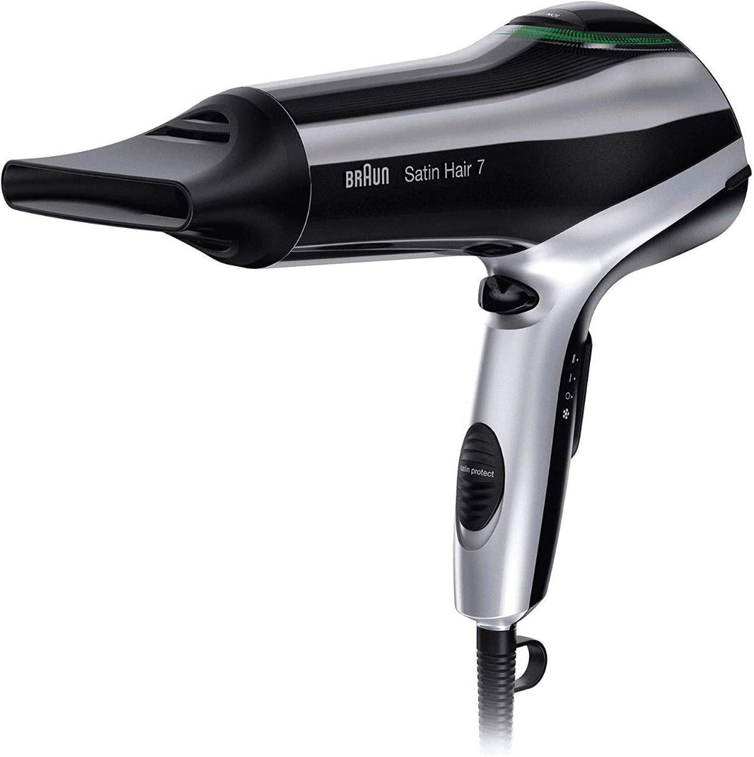Braun HD710 Satin Hair 7 IONTEC Hair Dryer with Satin Protect 2200 watts 220 v 240 volts 50 hz - 220 - Electronics