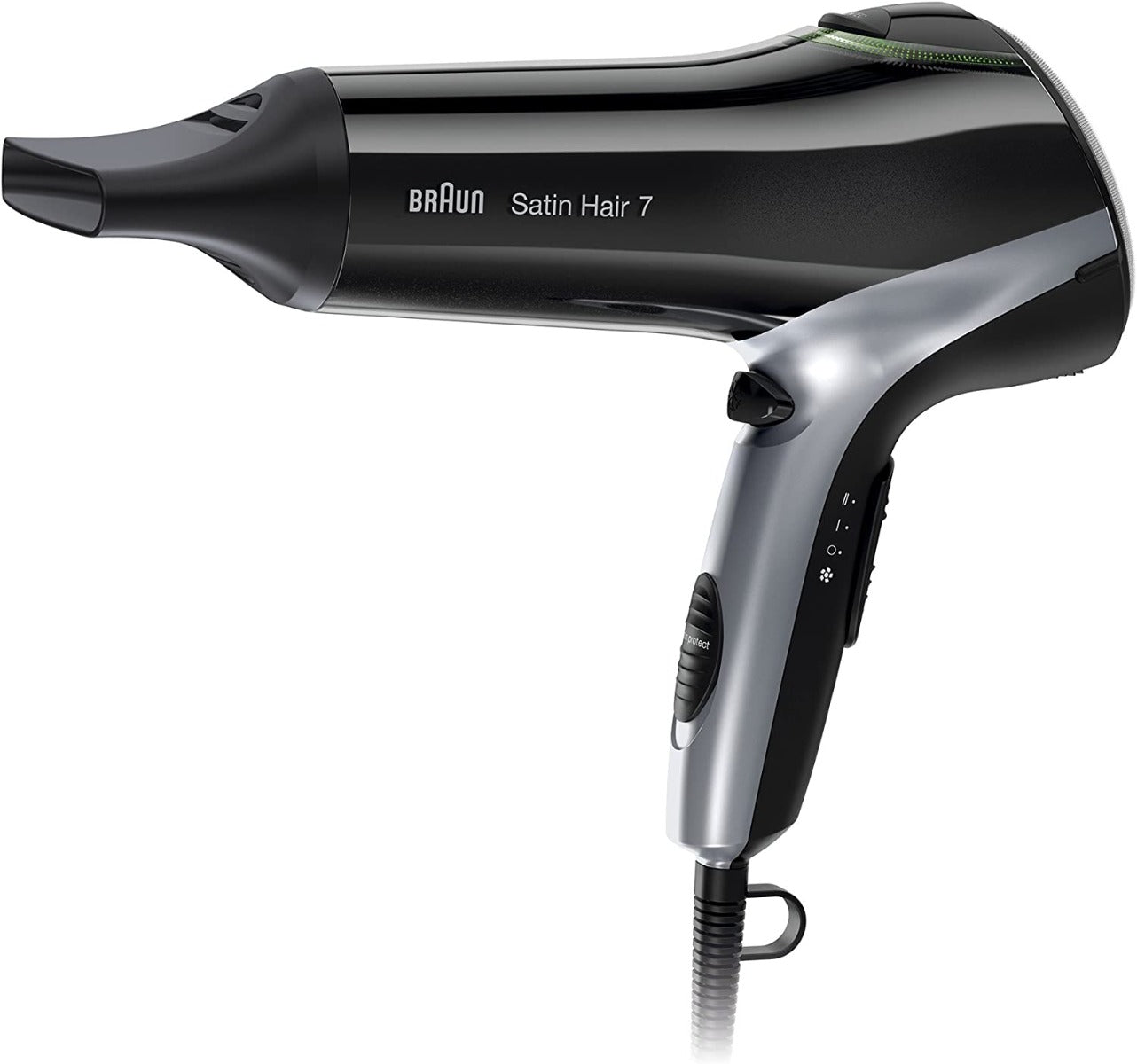 Braun HD710 Satin Hair 7 IONTEC Hair Dryer with Satin Protect 2200 watts 220 v 240 volts 50 hz - 220 - Electronics