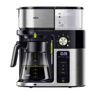Braun KF9050BK Multi Serve Drip Coffee Machine Stainless / Black 220 v 240 volt 50 hz - 220 - Electronics