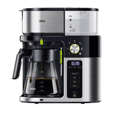 Braun KF9050BK Multi Serve Drip Coffee Machine Stainless / Black 220 v 240 volt 50 hz - 220 - Electronics