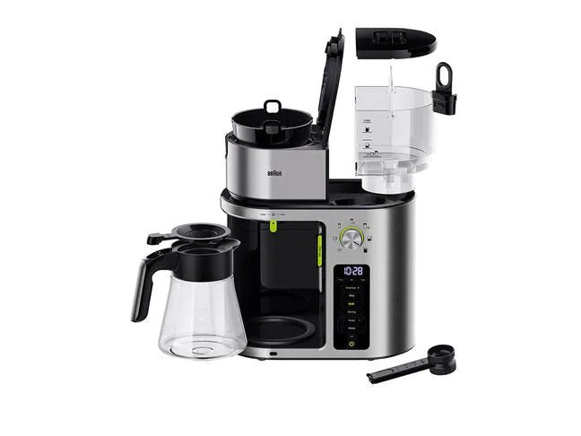 Braun KF9170SI Multi Serve Drip Coffee Machine + Hot water Stainless Steel 220 v 240 volts 50 hz - 220 - Electronics