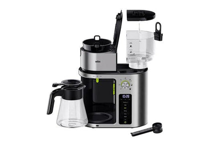 Braun KF9170SI Multi Serve Drip Coffee Machine + Hot water Stainless Steel 220 v 240 volts 50 hz - 220 - Electronics
