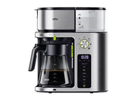 Braun KF9170SI Multi Serve Drip Coffee Machine + Hot water Stainless Steel 220 v 240 volts 50 hz - 220 - Electronics
