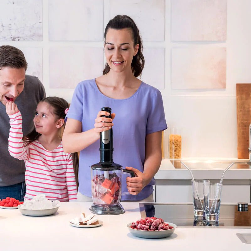 Braun MultiQuick 7 Hand Blender 1000 Watts ( Blender / Chopper accessory ) MQ7045X 220 v 240 volts 50 hz - 220 - Electronics