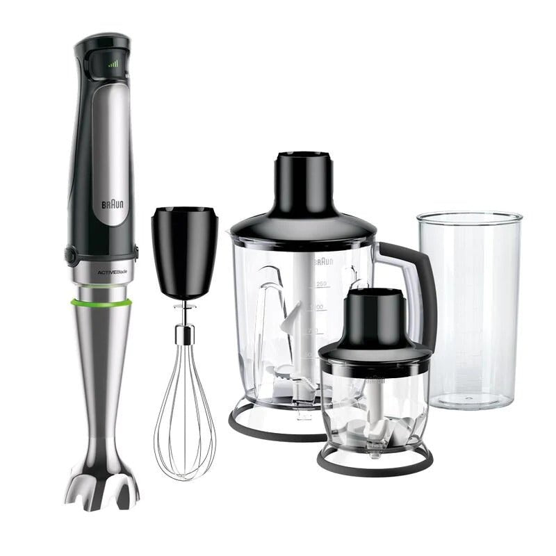 Braun MultiQuick 7 Hand Blender 1000 Watts ( Blender / Chopper accessory ) MQ7045X 220 v 240 volts 50 hz - 220 - Electronics