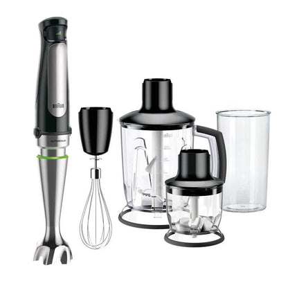 Braun MultiQuick 7 Hand Blender 1000 Watts ( Blender / Chopper accessory ) MQ7045X 220 v 240 volts 50 hz - 220 - Electronics