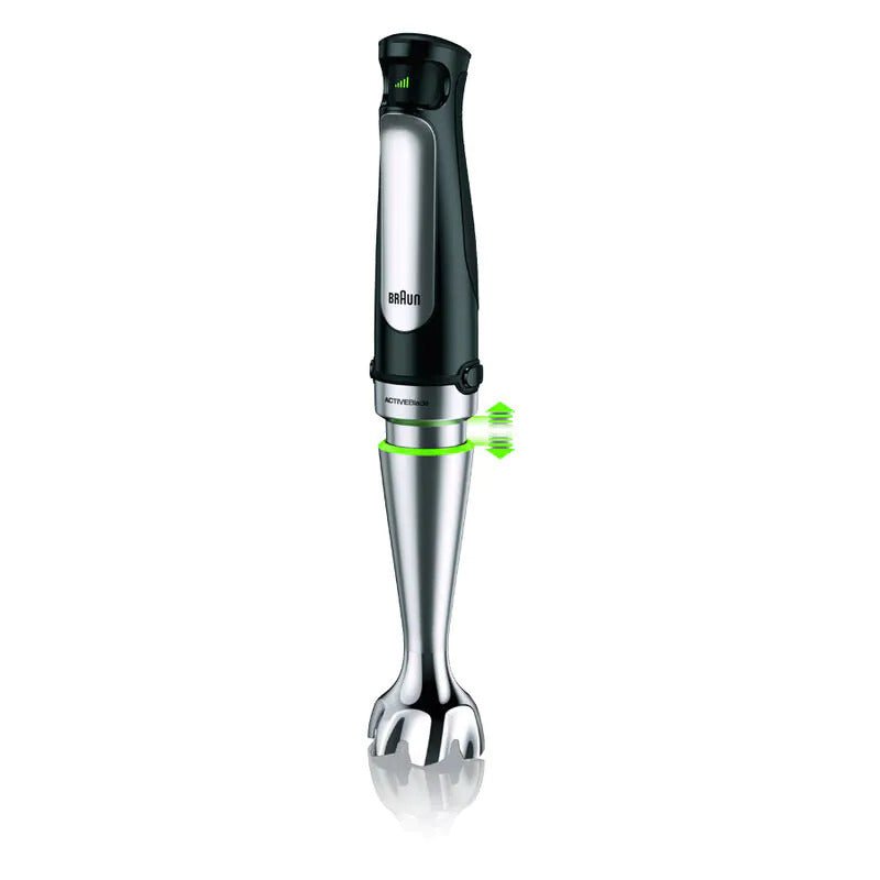 Braun MultiQuick Immersion Hand Blender ( 2 - Cup Food Processor, Whisk, Beaker ) MQ7035X 500 Watts 220 v 240 volts 50 hz - 220 - Electronics