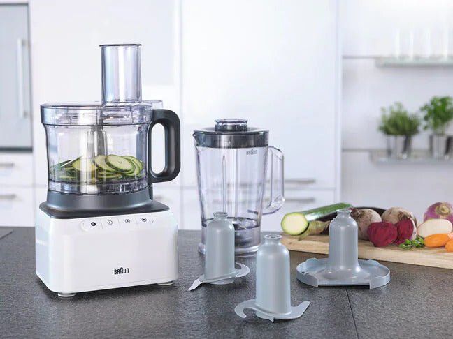 Braun PureEase Food Processor FP3131WH 800 Watts 220 v 240 volts 50 hz - 220 - Electronics