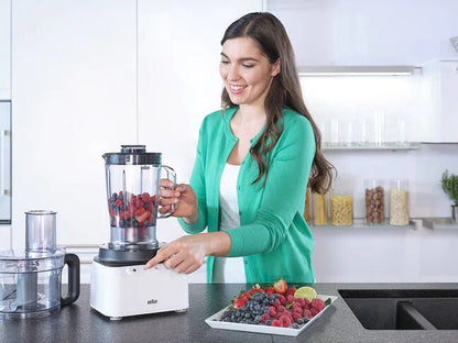 Braun PureEase Food Processor FP3132BK 800 Watts 220 v 240 volts 50 hz - 220 - Electronics