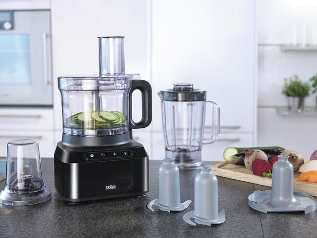 Braun PureEase Food Processor FP3132BK 800 Watts 220 v 240 volts 50 hz - 220 - Electronics