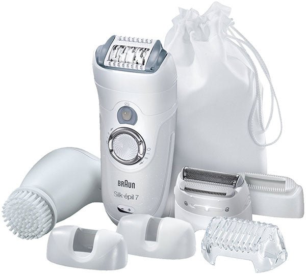 Braun SE7569 Wet & Dry Cordless Epilator & Accessories 220 - 240 Volts - 220 - Electronics