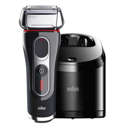 Braun Series 5 5090cc Electric Shaver w/Cleaning Center for 110 to 240 volts - 220 - Electronics