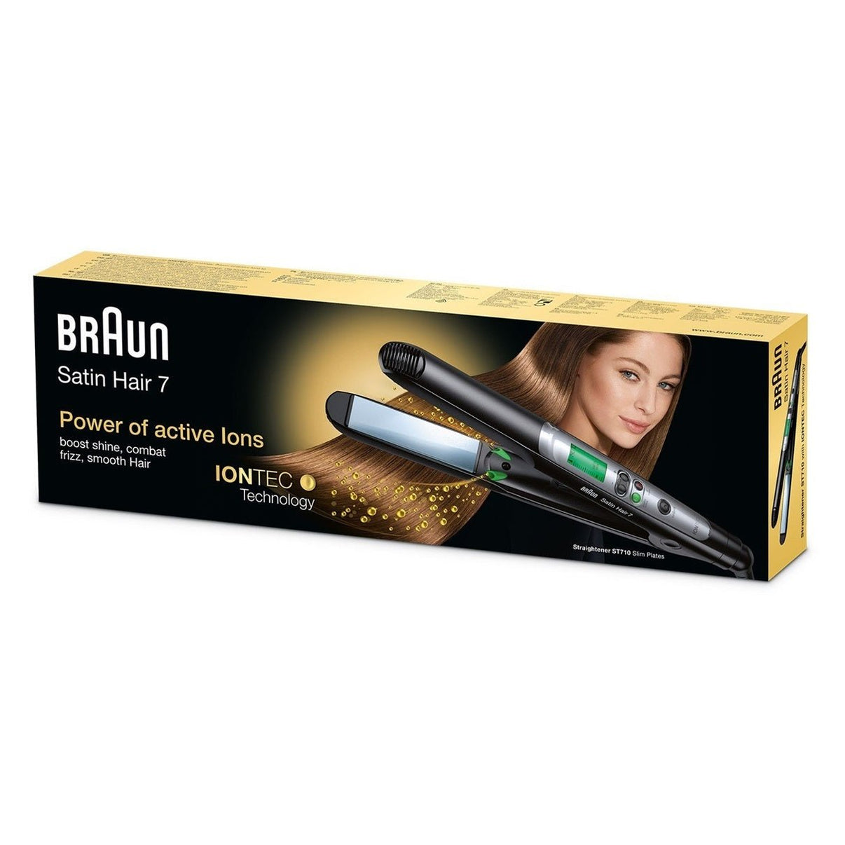 Braun ST710/750 220 volt 1" Hair Straightener 220v 240 volts 50 hz - 220 - Electronics