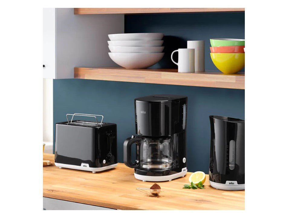 Braun WK1100 BLACK Hot water Kettle 1.7 liter 2200 watts 220 v 240 volts 50 hz - 220 - Electronics