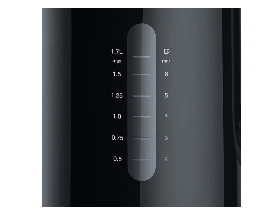 Braun WK1100 BLACK Hot water Kettle 1.7 liter 2200 watts 220 v 240 volts 50 hz - 220 - Electronics