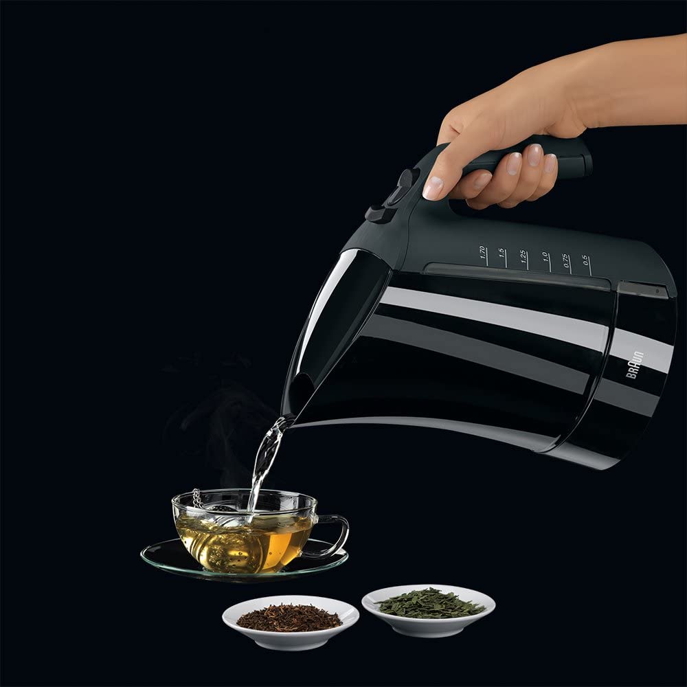 Braun WK300 220 Volt Hot Water Kettle Black 220v 240 volts - 220 - Electronics
