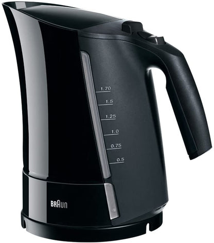Braun WK300 220 Volt Hot Water Kettle Black 220v 240 volts - 220 - Electronics