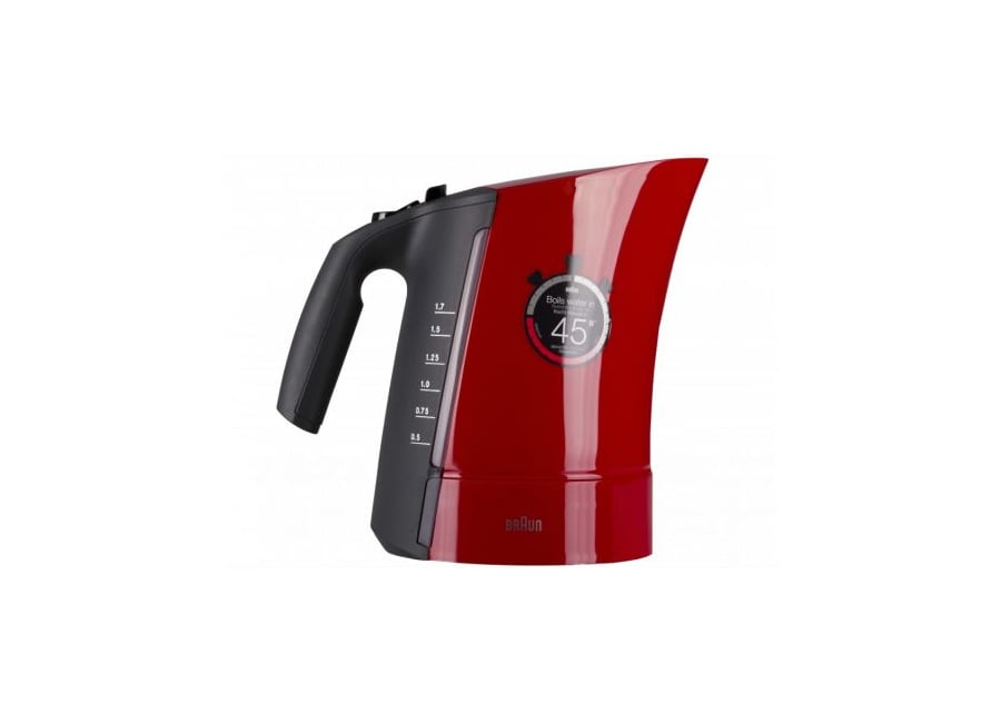 Braun WK300 Hot water Kettle RED COLOR 220 v 240 volts 50 hz - 220 - Electronics