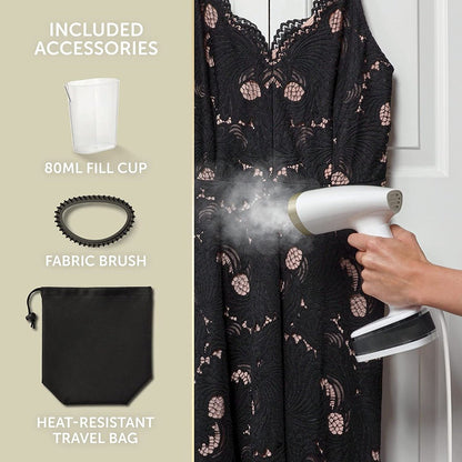 Breville 220 volts Garment steamer Steam Iron handheld 220v 240 volt clothes steamer travel bag included fast heat up 1400w - 220 - Electronics