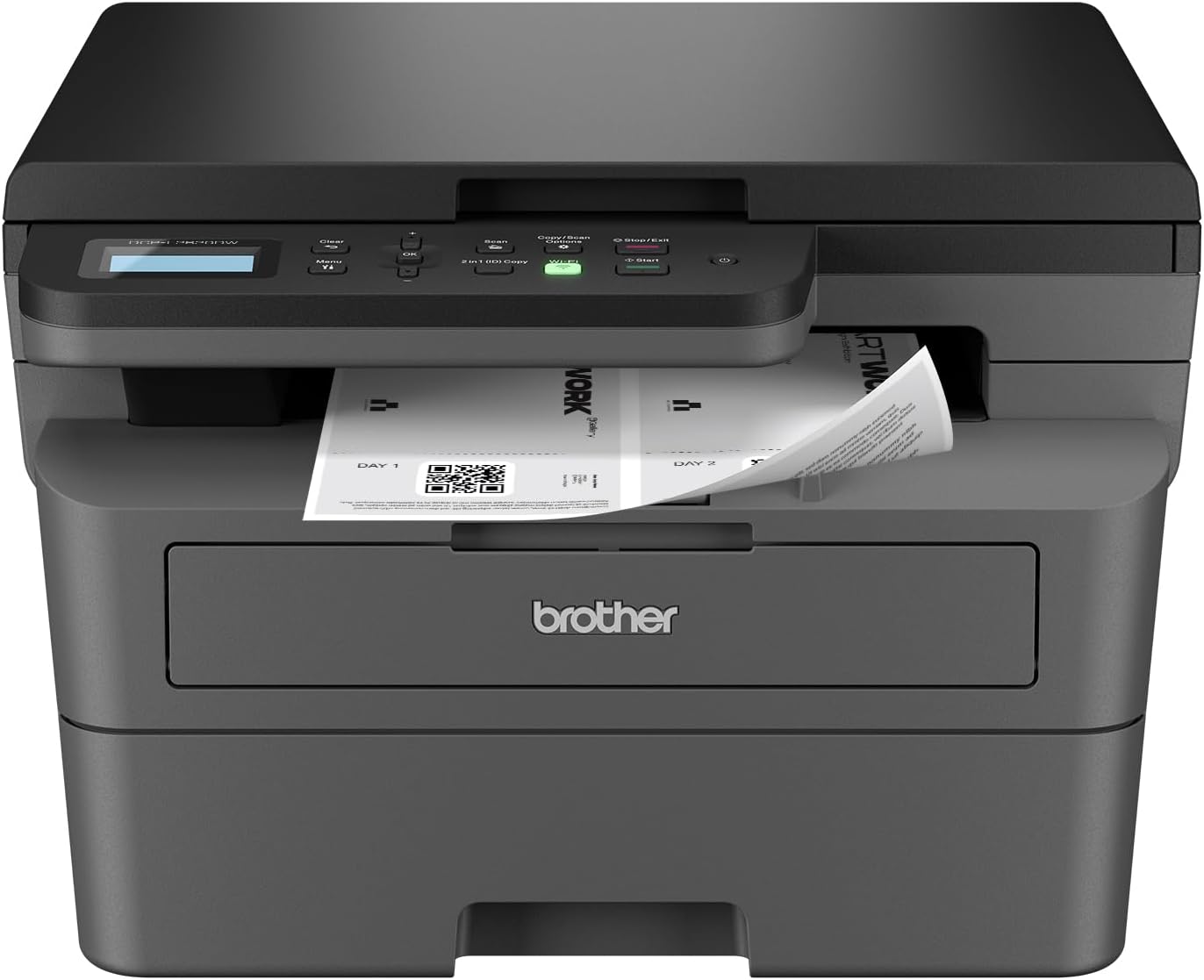 Brother 220 volts laser printer copier scanner monochrome copy print scan all in one Multi function center DCP - L2620DW220v 220v 240 volt 50 hz - 220 - Electronics