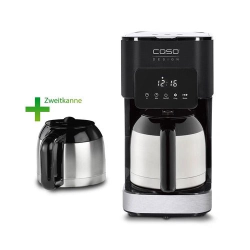 Caso - Germany 220 volts Coffee Maker with 2 Thermal insulated jug Carafes model 1845 - 220 - Electronics