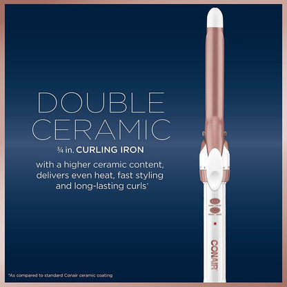 Conair 220 volts ceramic curling iron 3/4 (0.75) inch Curling iron 110 - 220 240 volts CD700G - 220v - 220 - Electronics