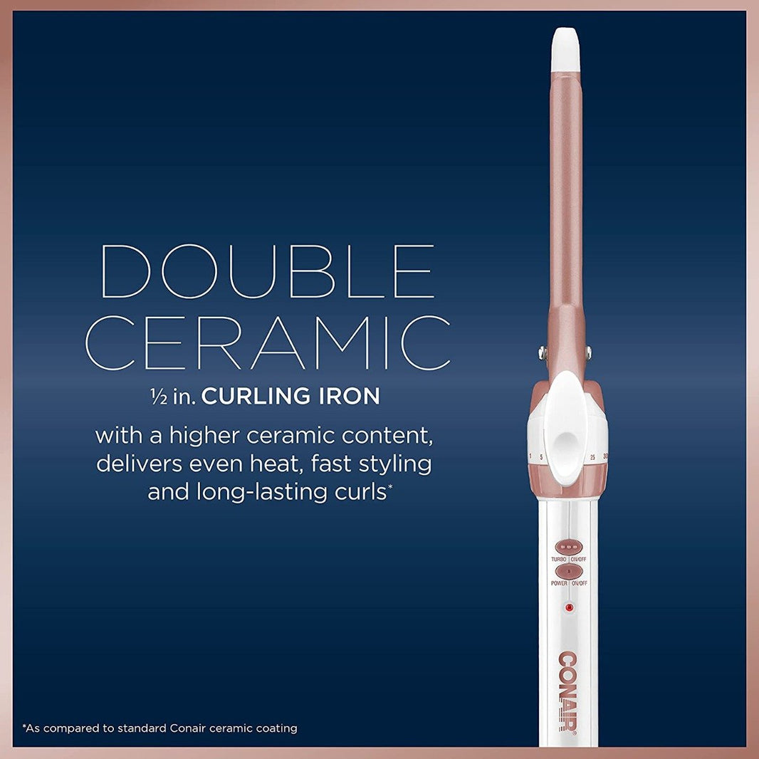 Conair 220 volts curling iron 1/2 (0.5) inch Curling iron 110 - 220 240 volts - 220 - Electronics