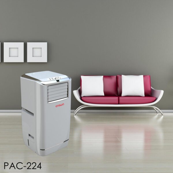 Crownline PAC - 224 Portable Air Conditioner 14000 BTU with Remote Control 220v 240 volts 50 hz - 220 - Electronics