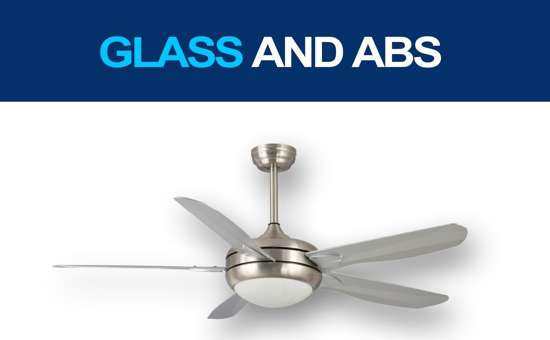 Daewoo 220 volt ceiling fan Nickel with LED light remote 5 blades 220v 240 volts 50 hz DE - 56CFB01 - 220 - Electronics