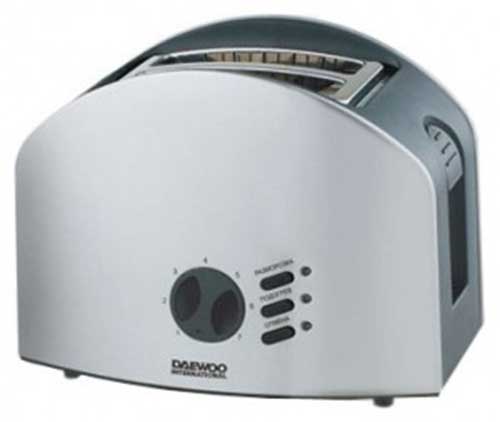 Daewoo Toaster 220 volts 50 Hz DI - 9121 2 Slice Toaster - 220 - Electronics