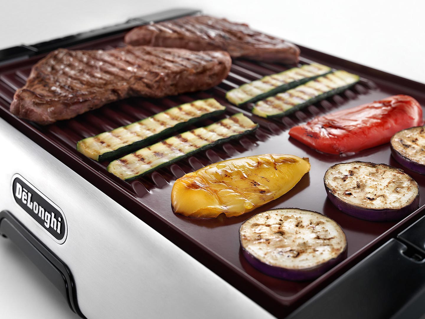 Delonghi 220 volt grill BG500C220v 2 IN 1 Ceramic coated Grill