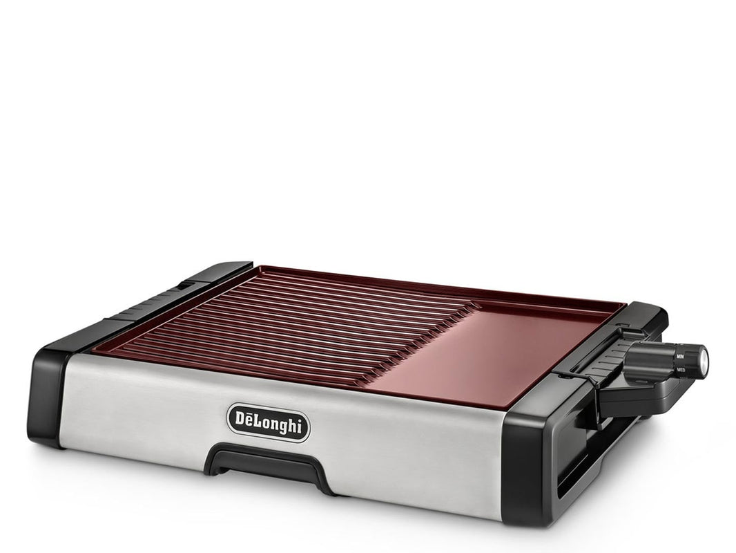 Delonghi 220 volt Grill BG500C220v 2 IN 1 Ceramic Coated Grill Griddle 220v 240 volts 50 hz BG500C220v - 220 - Electronics