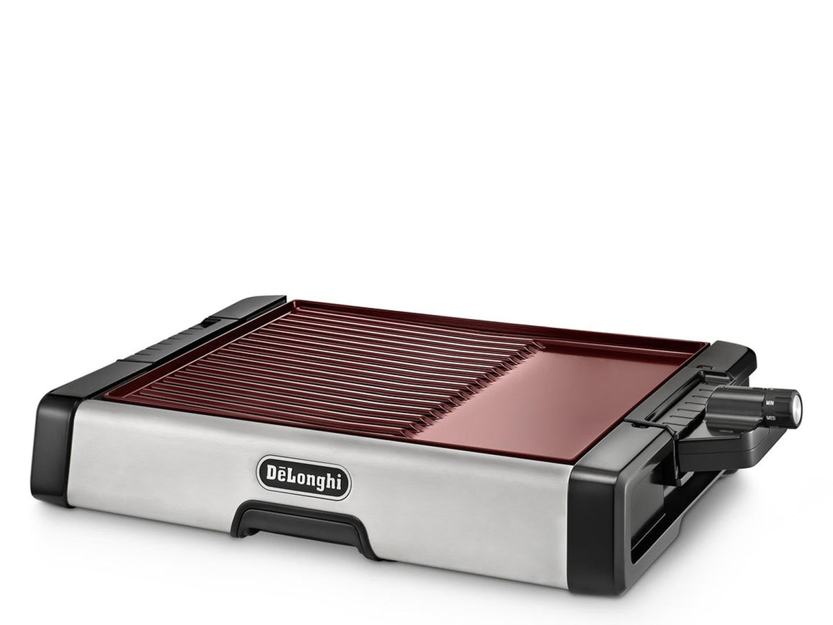 Delonghi 220 volt Grill BG500C220v 2 IN 1 Ceramic Coated Grill Griddle 220v 240 volts 50 hz BG500C220v - 220 - Electronics