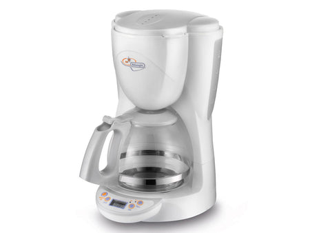 Delonghi Coffee Maker ICM4 10 Cup White Coffee Maker 220 240 Volts - 220 - Electronics